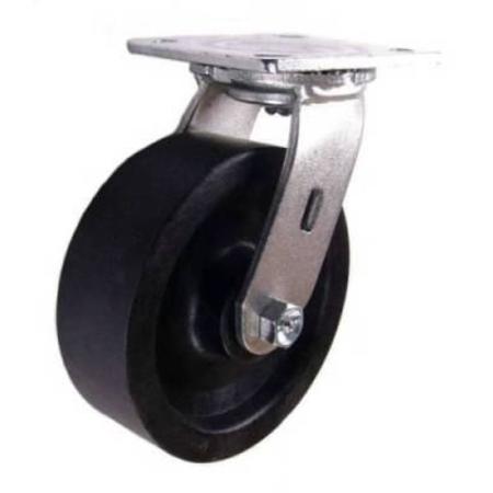 MAPP CASTER 6"X2" High Temp Nylon Wheel Swivel Caster - 1,200 Lbs Capacity 146HEAT620S